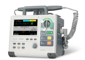 Defibrillator Monitor S5 Comen - Tampak Depan