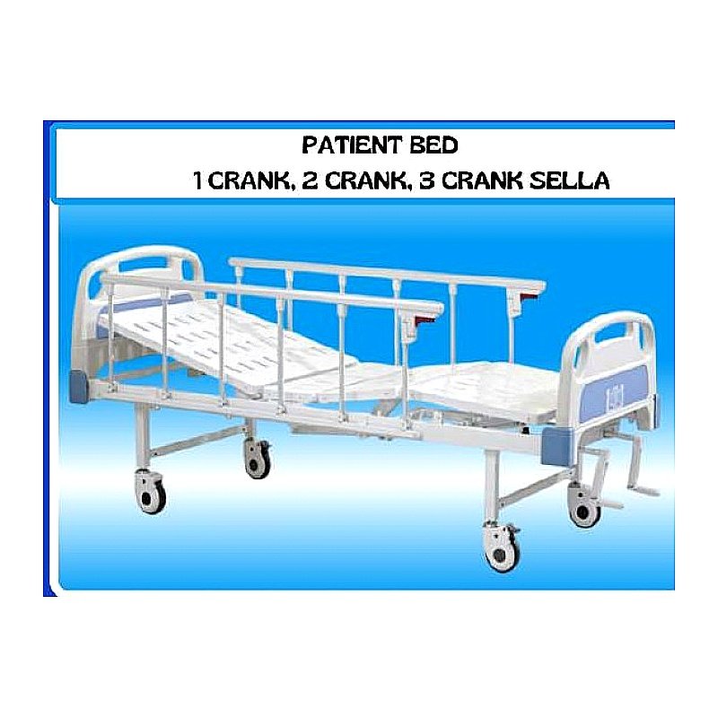 Hospital Patient Bed SELLA (1/2/3 Crank) - SELLA PT Multi Medika Mandiri