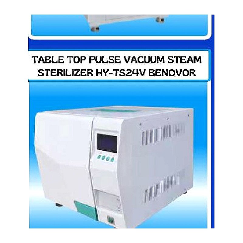 Table Top Pulse Vacuum Sterilizer HY-TS24V - BENOVOR PT Multi Medika Mandiri