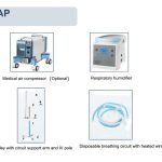 Bubble CPAP AD-1 with Compressor Pigeon - Sudut / Detail 3