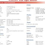 Vital Sign Monitor VS2000 Utech - Sudut / Detail 5